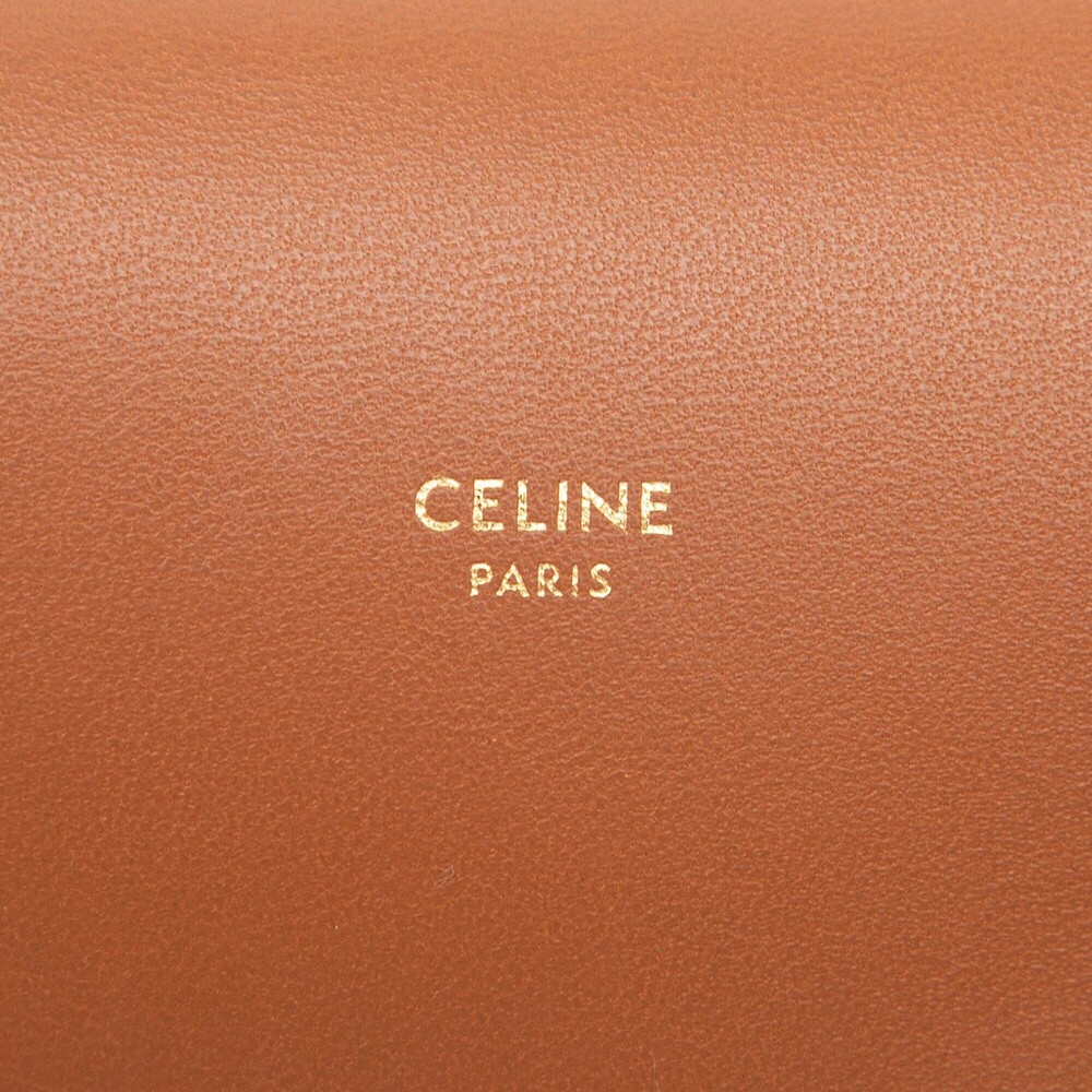Pre-Loved Celine Triomphe Coated Canvas Phone Pouch Flap Crossbody - Picture 5 of 8